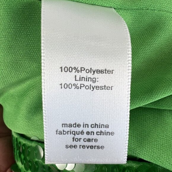 NWT Ronny Kobo Green Sequin Alix Maxi Dress $578 - Picture 13 of 14